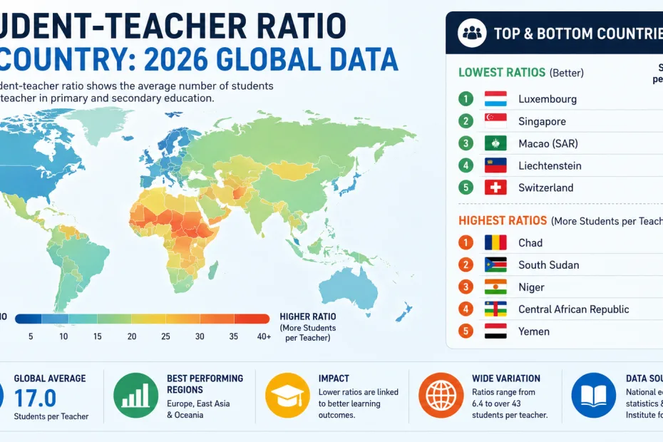 Student-Teacher Ratio by Country