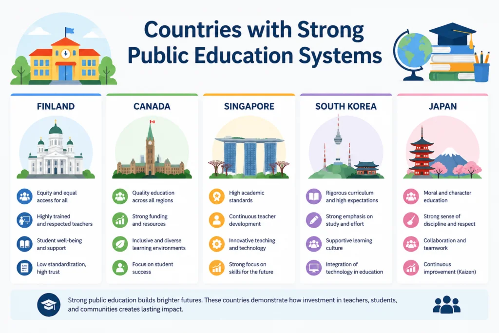 Countries with Strong Public Education Systems